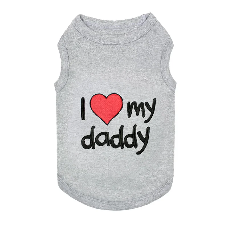 Lemon pet odor spray-I Love My Daddy Dog Tee