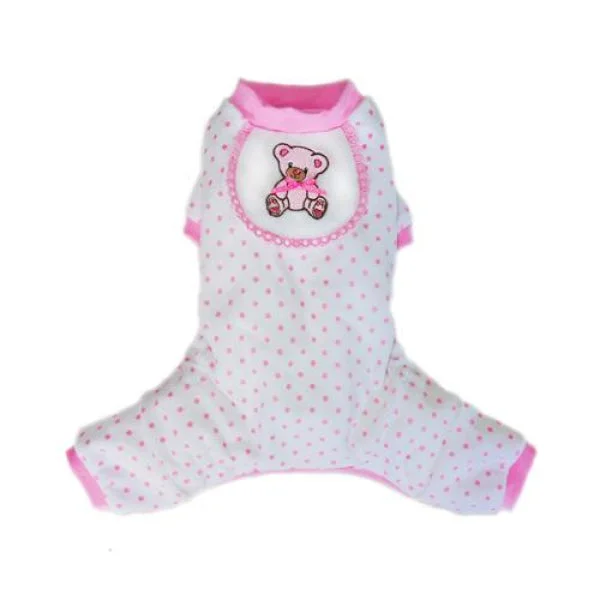 Gel cooling pet mat-Teddy Pajama - Pink